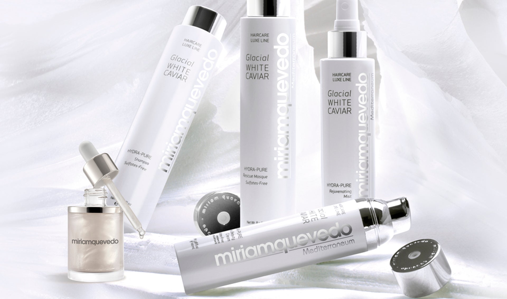 Miriamquevedo Hair Glacial White Caviar